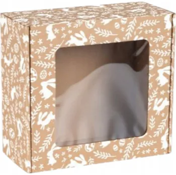 Dárková taška Kartonová krabice skládací 20 cm x 20 cm x 10 cm, 418 g/m2, 1 ks