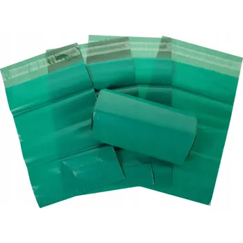 Obálka Plastové Obálky zelená Fólie silná, 250x350, 100 ks