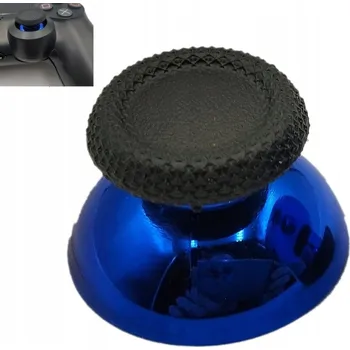 Hra pro PlayStation 4 Krytka/Hříbek analogové páčky pro ovladač PS4 PS5 - GRANÁTOVÁ METALÍZA, LESKLÁ