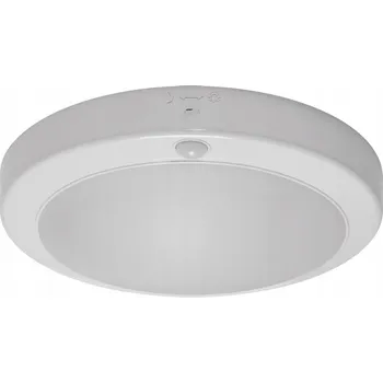 Kulatý Stropní Svítidlo s pohybovým senzorem LOPEZ LED S 18W 4000K bílé 03594 STRUHM