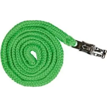 Vodítko HKM Stars s panic karabinou bright green