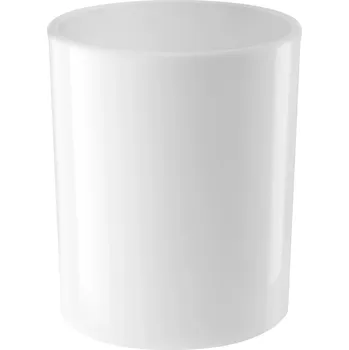 Sklenice Sklenice na svíčky bílá lesklá 200 ml - 90 kusů