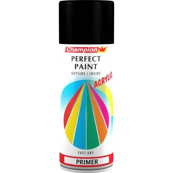 Barva ve spreji Barva Champion Black 400 ml