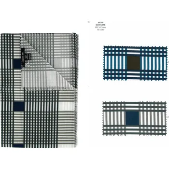 Šátek CERRUTI 1881 ŠÁLA KOSTKOVANÁ 100% BAVLNA