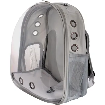 Taška pro psa a kočku Merco Petbag Transparent batoh na mazlíčky šedá balení: 1 ks