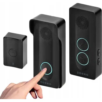 Domovní zvonek Bezdrátový domovní telefon bez sluchátka pro branku ORNO OR-DOM-YR-934/B