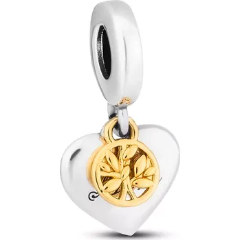 Přívěsek Stříbrný přívěsek pro maminku se zlatým stromečkem PETERSON CHW-005