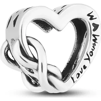 Přívěsek Stříbrný přívěsek Love You Mom PETERSON CHP-017