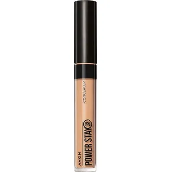 Korektor Korektor s aplikátorem, krycí a vyhlazující Avon True Power Stay, odstín Golden light medium, 3 ml / 3 g
