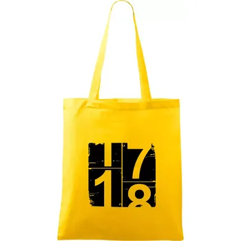 Tachometr 18 - Taška bavlněná - 42 x 38 cm ( Žlutá )