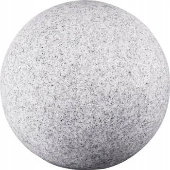 Venkovní osvětlení Zahradní zapichovací svítidlo do sítě Kanlux Stono 46, zahradní koule, imitace kamene, šedá