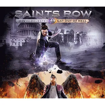 Hra pro Xbox Saints Row IV: Re-Elected & Gat out of Hell Xbox One Series X/S Klucz Key Kod Xbox One digitální