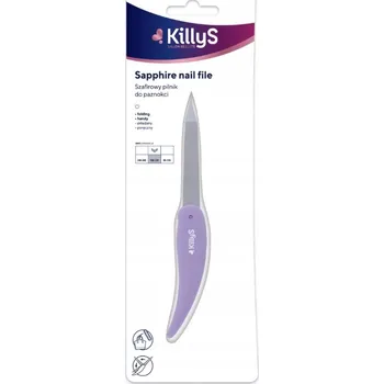 Skládací Pilník na nehty se safírovou barvou KILLYS