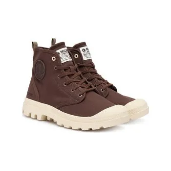 Pánská obuv Palladium Turistická obuv Pampa Hi Zip Organic 79101-293-M Hnědá 41