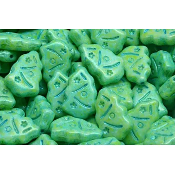 Korálek Korálky Vánoční stromeček 5816 (17x12 mm)