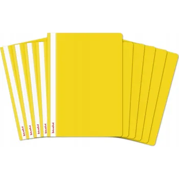 Tvrdé desky PP A4 Biurfol 10 Ks Žluté