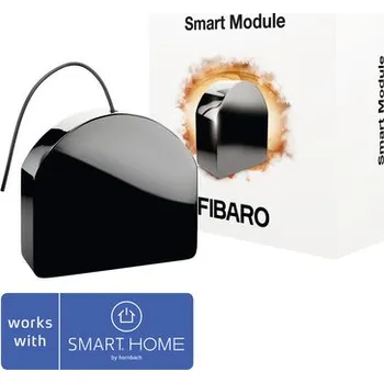 Centrální jednotka pro chytrou domácnost Spínací relé modul Fibaro FGS-214 6,5A Z-Wave Plus - kompatibilní se SMART HOME by hornbach