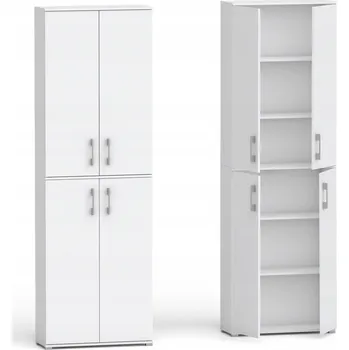 Šatní skříň Skříň Gindo Maja 60 x 215 x 32 cm bílá