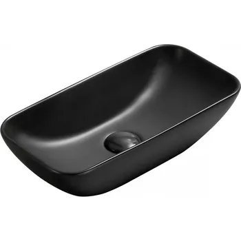 Mexen Klara nábytkové umyvadlo 46 x 23 cm, černá matná - 21564685 Koupelnové umyvadla