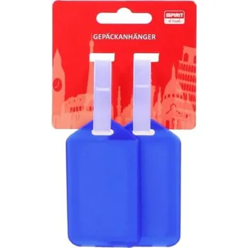 Příslušenství k zavazadlu Spirit Visačka na zavazadla 2 ks - modrá