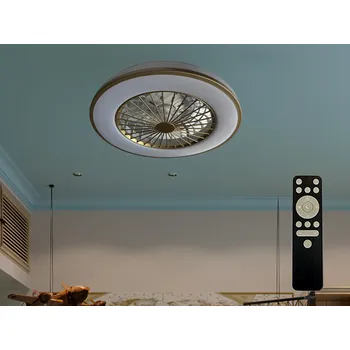 NEDES LED svítidlo OPAL + stropní ventilátor + dálkový ovladač 48W - LCL6347