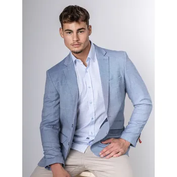 Elegantní pánské sako v modré barvě, VELIKOST 4XL