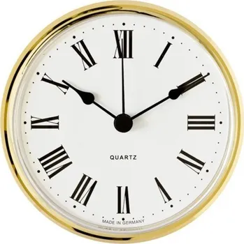 Hodiny MPM Vestavné hodiny 72 mm - zlaté, římské číslice 550/4170-01 E22.4784.005108