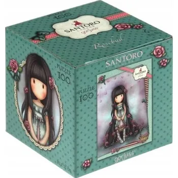 Puzzle Puzzle 100 dílků Educa Santoro Gorjuss Růžový poupě