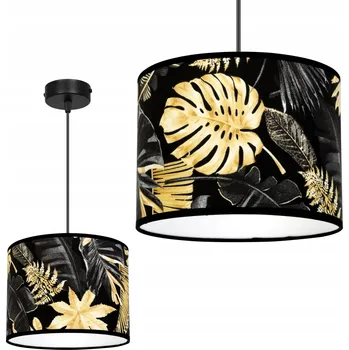 Závěsné svítidlo Light Home Gold Flowers 1 - světelný bod E27