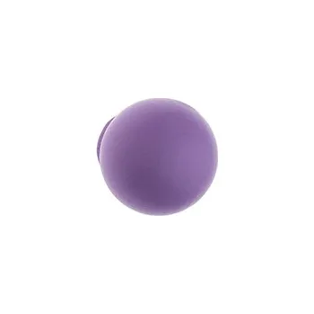 Dveřní kování TULIP Knopka Bala světle fialový + šroubek 09491