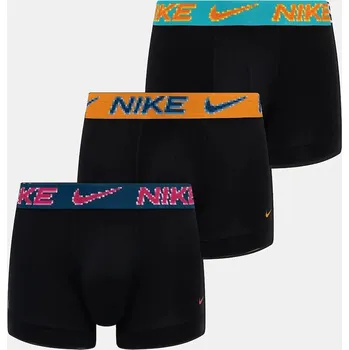 Boxerky Boxerky Nike 3-pack 0000KE1156.MM černá 99C, vel. L