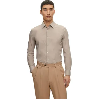 Pánská košile Košile Boss Beige 1174675 15.5 inch
