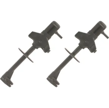 Revizní přístroj Metrel S 2056 – sada 2 plochých kontaktních svorek, černé