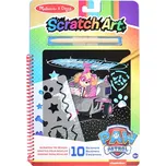 Melissa & Doug - TLAPKOVÁ PATROLA - Škrabací obrázky - Skye