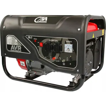 Elektrocentrála Benzínová elektrocentrála, přenosná, jednofázová Mar-Pol 3200 W