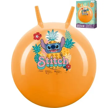 Hopsadlo John Míč skákací Stitch 50cm oranžové