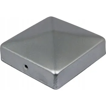 Příslušenství pro plot Krytka na sloupek, záslepka profilu 50x50 mm, pyramida, žárový pozink