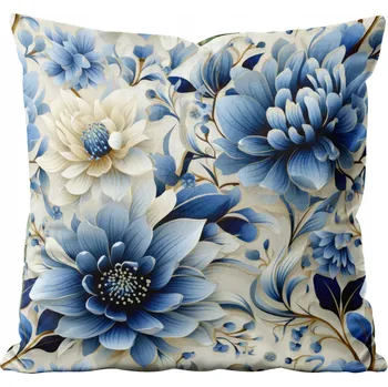 Polštář DEKORAČNÍ POVLEČENÍ NA POLŠTÁŘ 40x40cm velurové, silný velur velvet 40cm