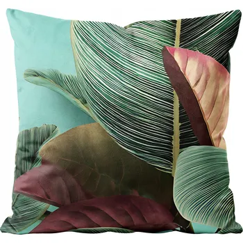 Povlak na polštářek DEKORAČNÍ POVLEČENÍ NA POLŠTÁŘ VELUROVÉ SAMETOVÉ 45x45 cm