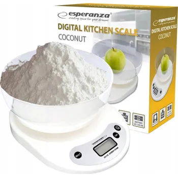 Kuchyňská váha Kuchyňská váha Esperanza ES9454 bílá 5 kg