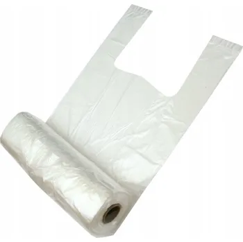 Pytle na odpadky Na jedno použití Igelitové Tašky na roli, pevné do 5 kg, 200 ks.