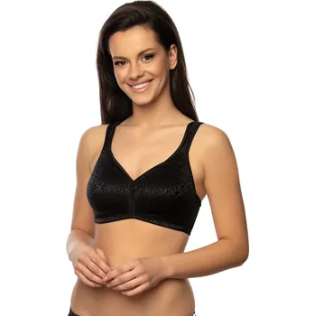 Podprsenka VIANIA Dámská černá nevystužená podprsenka bez kostici 90 B 244461_900