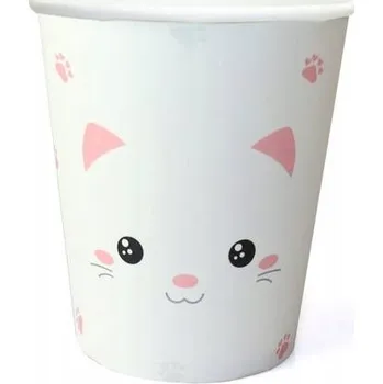 Party nádobí Narozeninové Kelímky Sweet Kitty 6 ks 250 ml