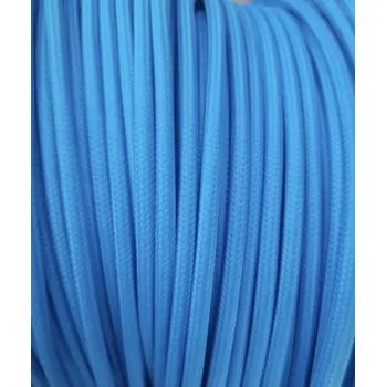 elektrický kabel Dekorativní kabel 2x0,75 modrý Laguna 1m