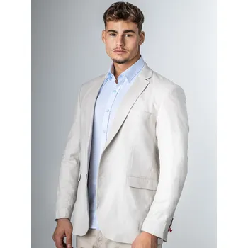 Pánské sako ve světle béžové barvě, VELIKOST 3XL