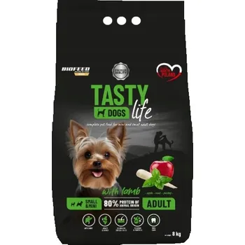Krmivo pro psa BIOFEED TASTY DOGS LIFE Adult Small Krmivo pro psy s jehněčím masem 8 kg