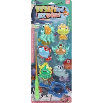 Hračka pro nejmenší Dovednostní hra Trifox rybaření plastová vícebarevná