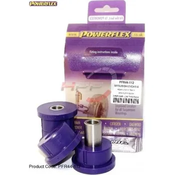 Silentblok nápravy Silentbloky Powerflex Mitsubishi Lancer Evo 4/5/6/7 Rear Lower Track Control Arm Outer Bush (9)