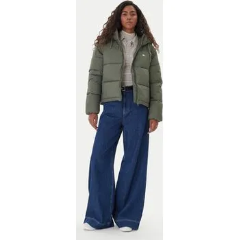 Tommy Jeans Zimní bunda DW0DW21625 Zelená Regular Fit XS