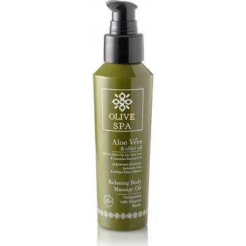 Masážní přípravek Aloe Vera & Olivový Olej Relaxační tělový masážní olej 100 ml